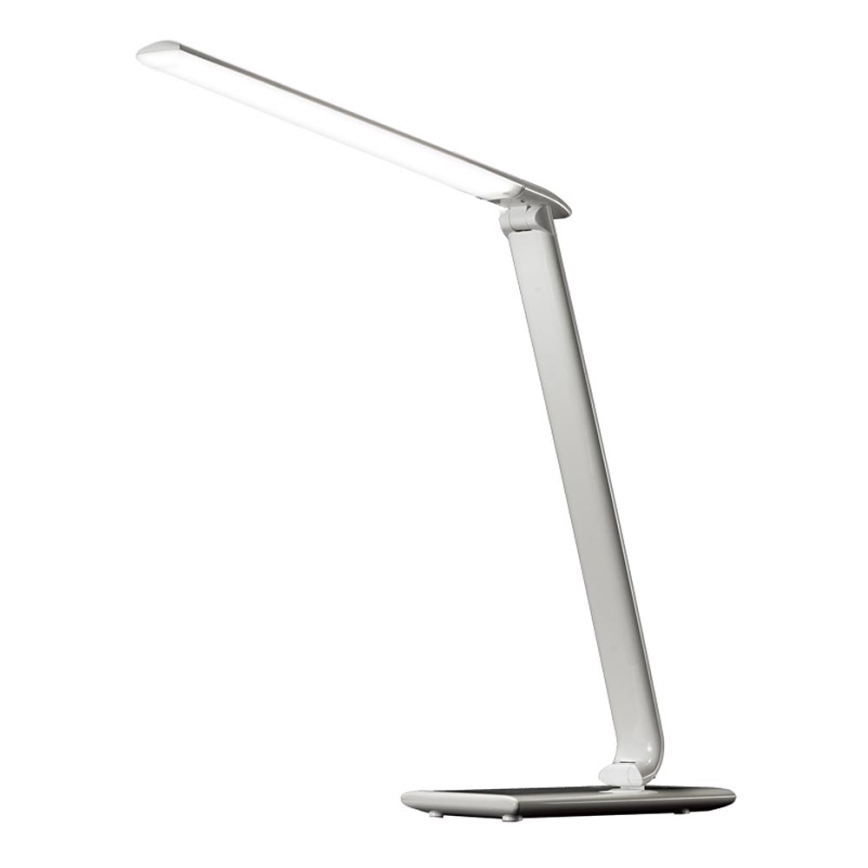 LED Димируема настолна лампа с USB конектор LED/12W/230V бяла
