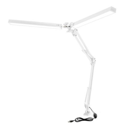 LED Димируема настолна лампа TENUIX DUO 2xLED/14W/230V 3000-6000K бял