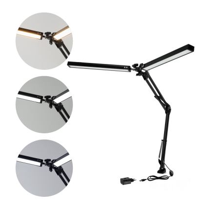 LED Димируема настолна лампа TENUIX DUO 2xLED/14W/230V 3000-6000K