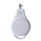 LED Димируема настолна лампа с лупа LED/10W/230V бяла