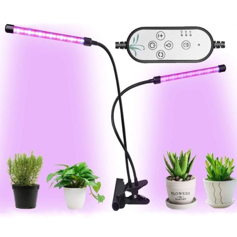 LED Димируема настолна лампа с щипка за отглеждане на растения LED/8W/5V