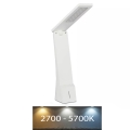 LED Димируема настолна лампа USB LED/4W/5V 3000K/4000K/5000K бяла/златиста