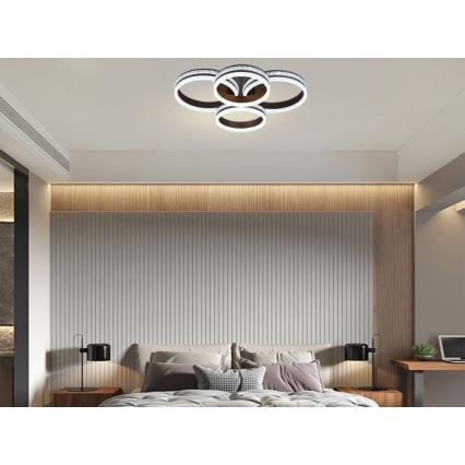 LED димируема плафониера LED/150W/230V 3000-6500K + дистанционно управление