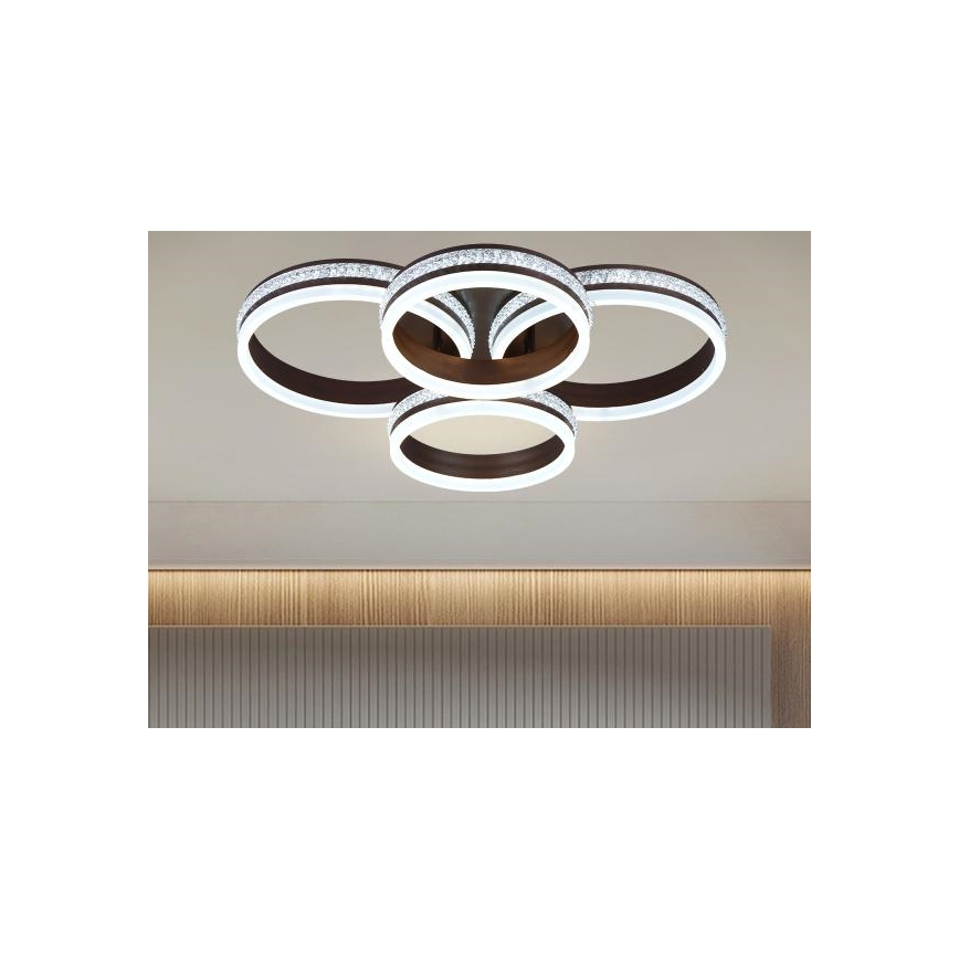 LED димируема плафониера LED/150W/230V 3000-6500K + дистанционно управление