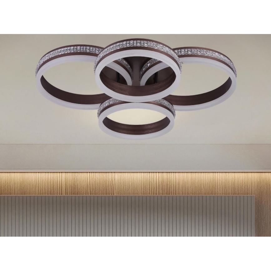 LED димируема плафониера LED/150W/230V 3000-6500K + дистанционно управление