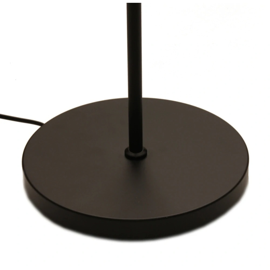 LED регулируема подова лампа NORA LED/25W/230V 2200/3000/4000K + LED/5W 3000K черна + дистанционно управление