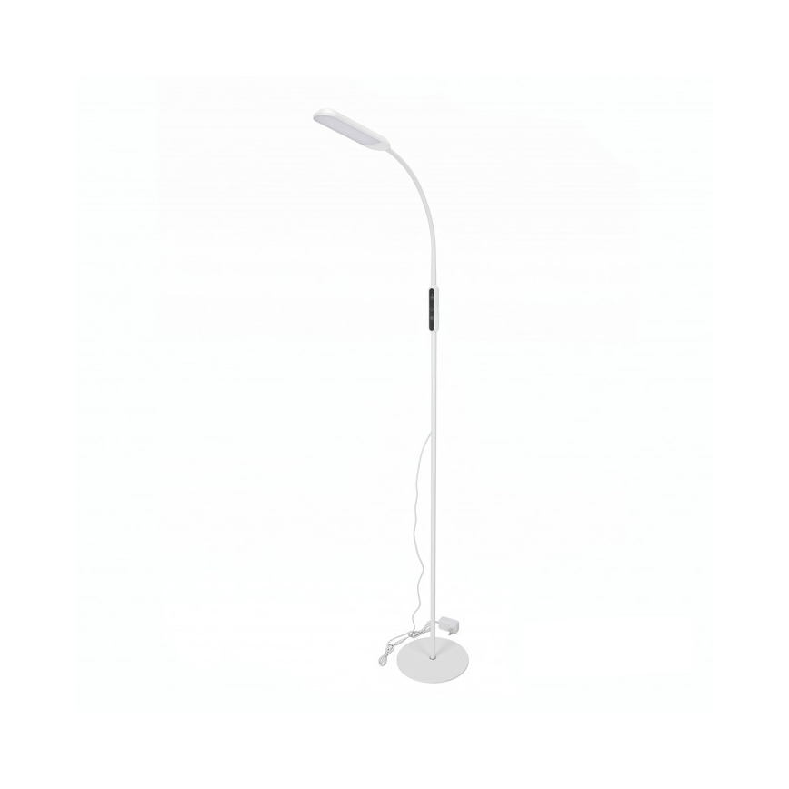 LED подова лампа TEILO с възможност за димиране LED/10W/230V 3000/4000/6500K бяла + дистанционно управление