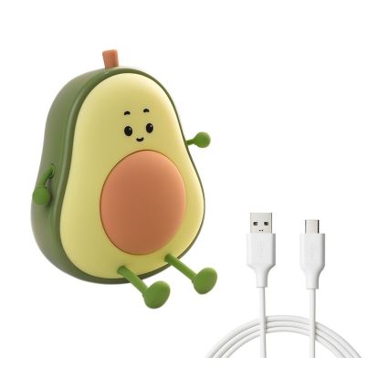 Димируема презареждаема сензорна детска нощна лампа AVOCADO LED/1W/5V 1200 mAh