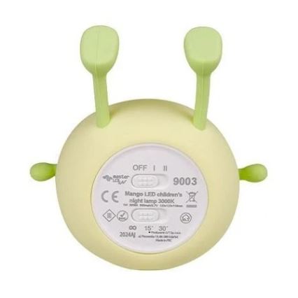 LED димируема презареждаема детска нощна лампа LED/1W/5V 3000K 800 mAh манго
