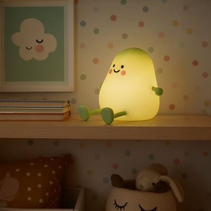 Димируема презареждаема сензорна LED детска нощна лампа MANGO LED/2,5W/5V 800 mAh