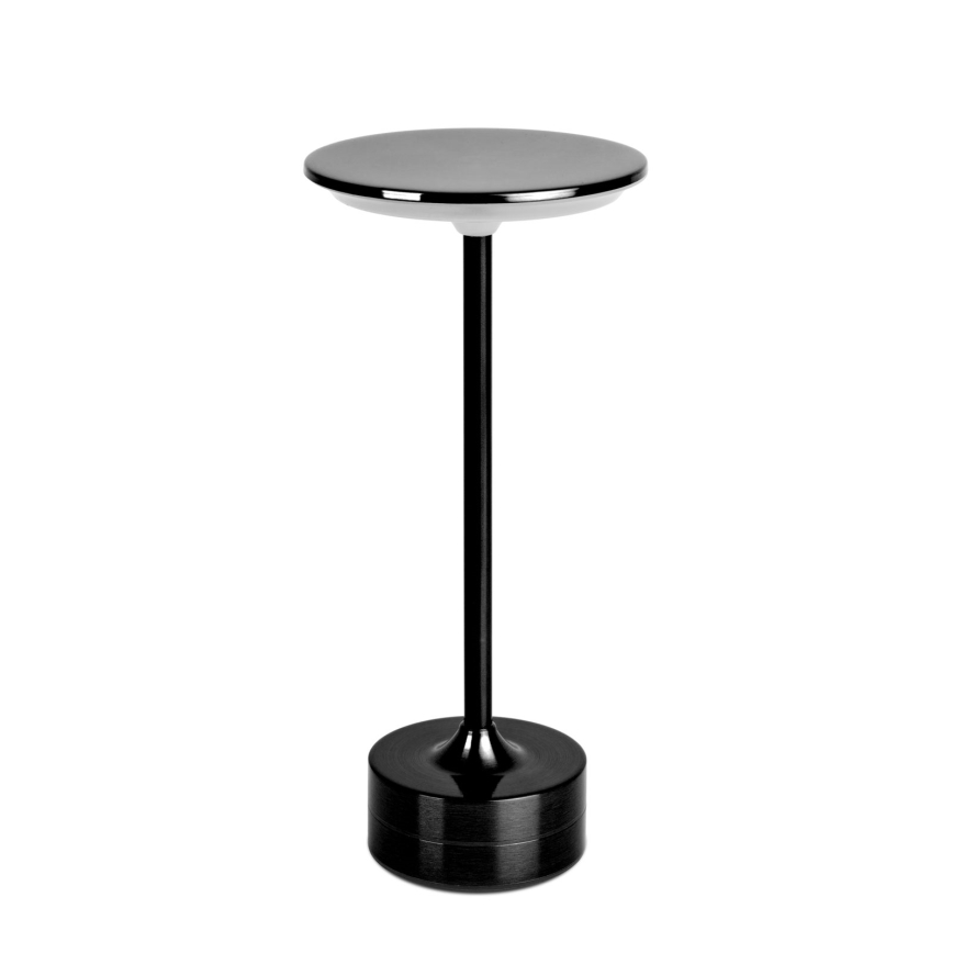 LED Димируема презареждаема настолна лампа NEW YORK LED/1,8W/5V 2700K/4000K/6500K 1200 mAh черна