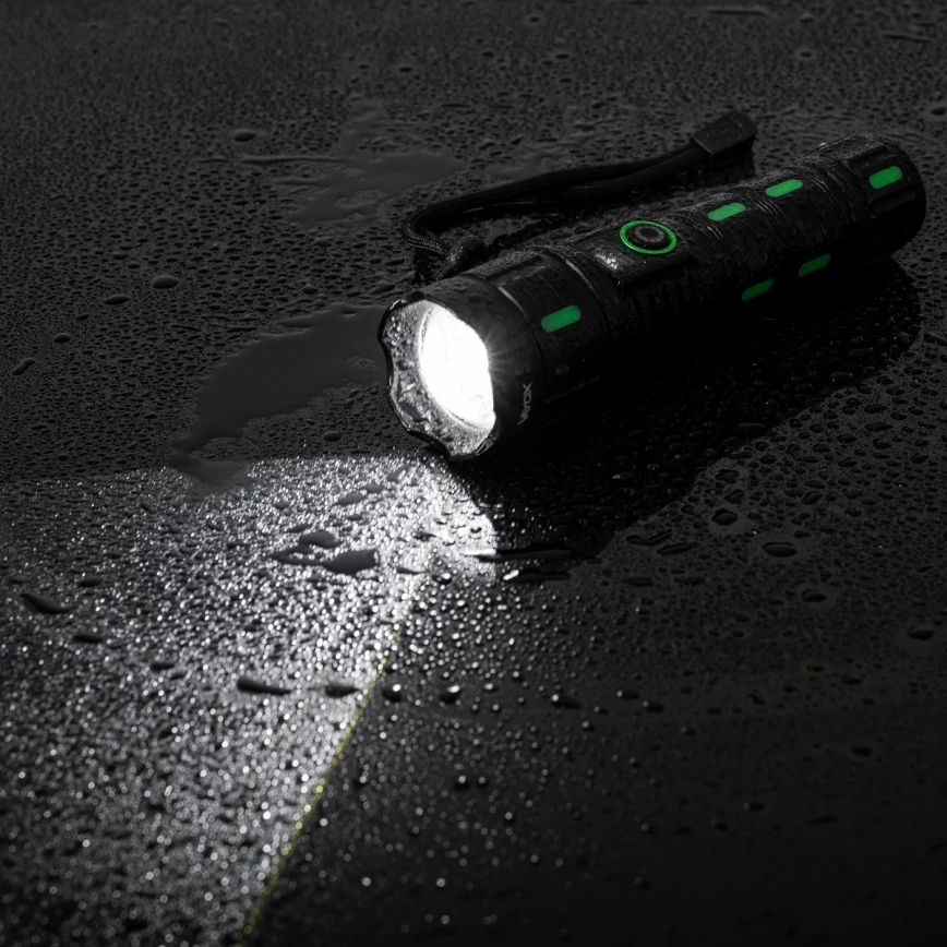 Димируема презареждаема LED лампа с функция пауърбанк LED/20W/5V IP44 1200 lm 5000 mAh