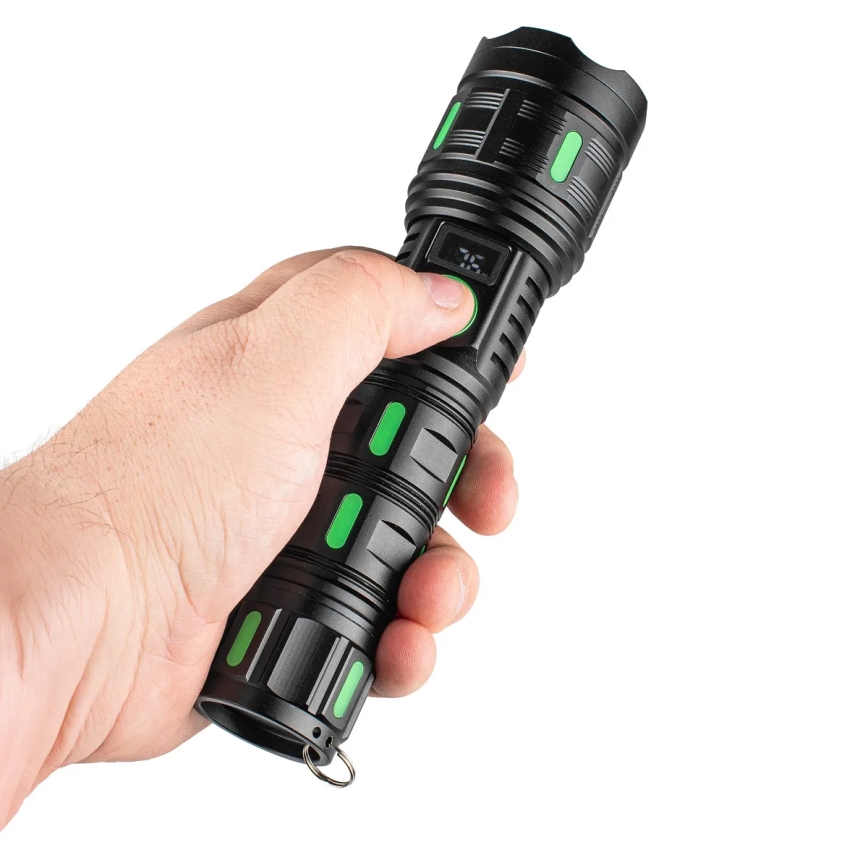 Димируема презареждаема LED лампа с функция пауърбанк LED/20W/5V IP44 1200 lm 5000 mAh