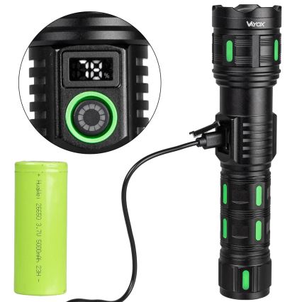 Димируема презареждаема LED лампа с функция пауърбанк LED/20W/5V IP44 1200 lm 5000 mAh