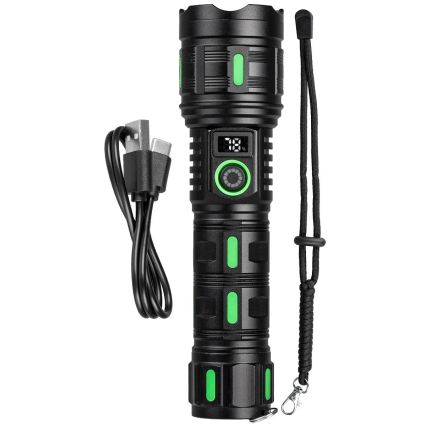 Димируема презареждаема LED лампа с функция пауърбанк LED/20W/5V IP44 1200 lm 5000 mAh