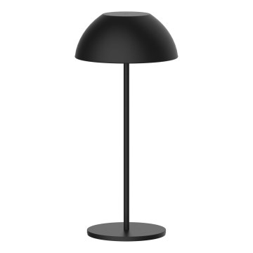 LED Димируема сензорна екстериорна настолна лампа TANZANIA LED/1,8W/5V USB 1800 mAh IP44 черен