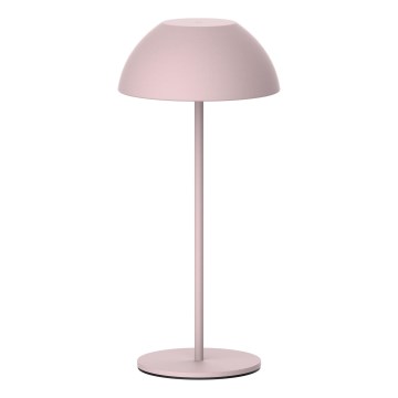 LED Димируема сензорна екстериорна настолна лампа TANZANIA LED/1,8W/5V USB 1800 mAh IP44 розов