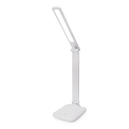LED Димируема сензорна настолна лампа с безжично зареждане и USB порт REMUS LED/5W/230V бял