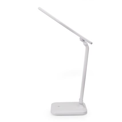 LED Димируема сензорна настолна лампа с безжично зареждане и USB порт REMUS LED/5W/230V бял