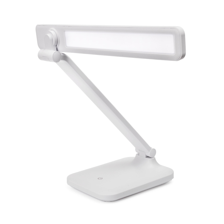 LED Димируема сензорна настолна лампа с безжично зареждане и USB порт REMUS LED/5W/230V бял