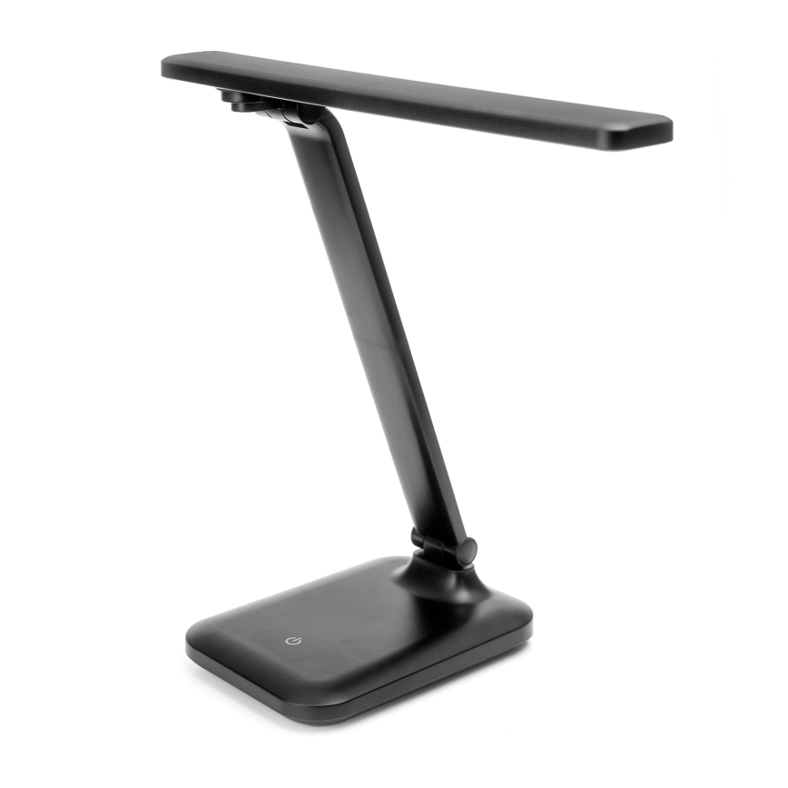LED Димируема сензорна настолна лампа с безжично зареждане и USB порт REMUS LED/5W/230V черен