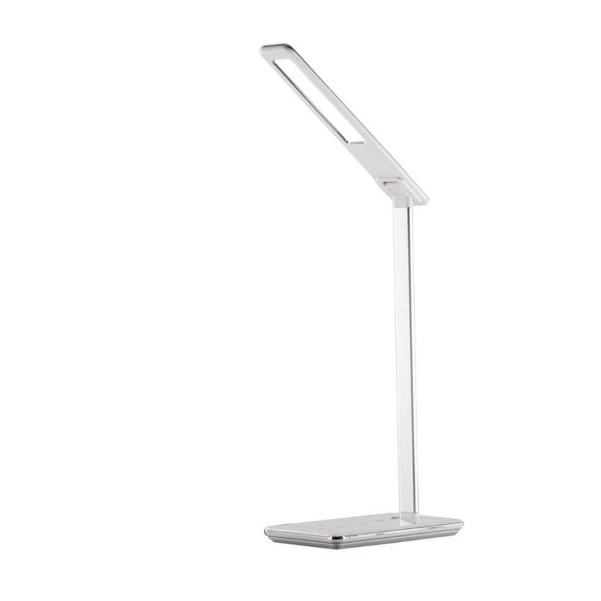 LED Димируема сензорна настолна лампа с безжично зареждане JOY LED/6W/230V + USB бяла