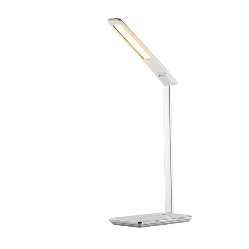 LED Димируема сензорна настолна лампа с безжично зареждане JOY LED/6W/230V + USB бяла
