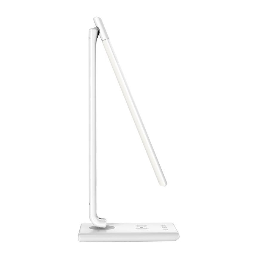 LED Димируема сензорна настолна лампа с безжично зареждане MEGGIE LED/8W/230V + USB