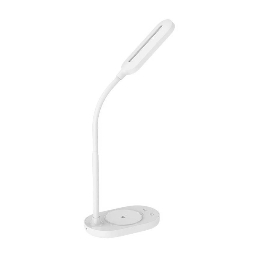 LED Димируема сензорна настолна лампа с безжично зареждане OCTAVIA LED/7W/230V бяла