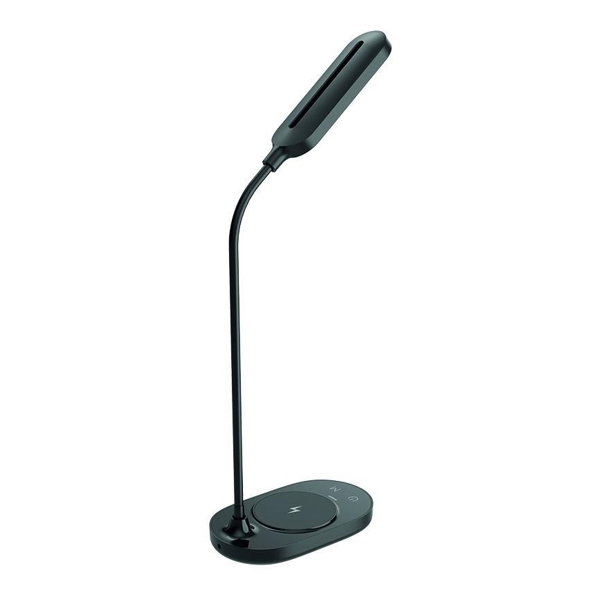 LED Димируема сензорна настолна лампа с безжично зареждане OCTAVIA LED/7W/230V черна