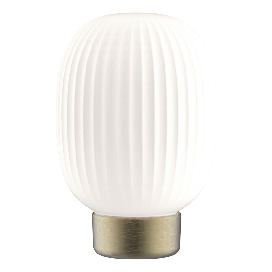 LED Димируема сензорна настолна лампа LATTE LED/1,8W/5V USB 2000 mAh златист/бял