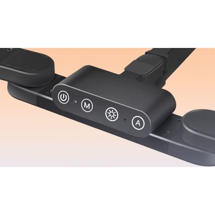 LED Димируем докосване гъвкав настолна лампа POINTIQ LED/24W/230V 3000-6500K CRI 92 черен