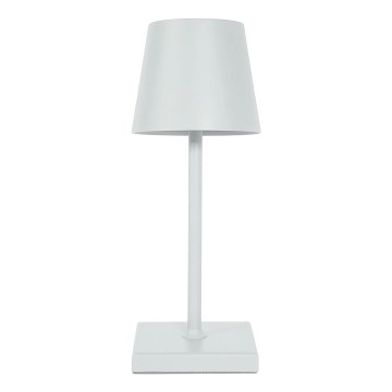 LED Димируема сензорна настолна лампа LED/3,5W/5V 5200 mAh IP54 бял