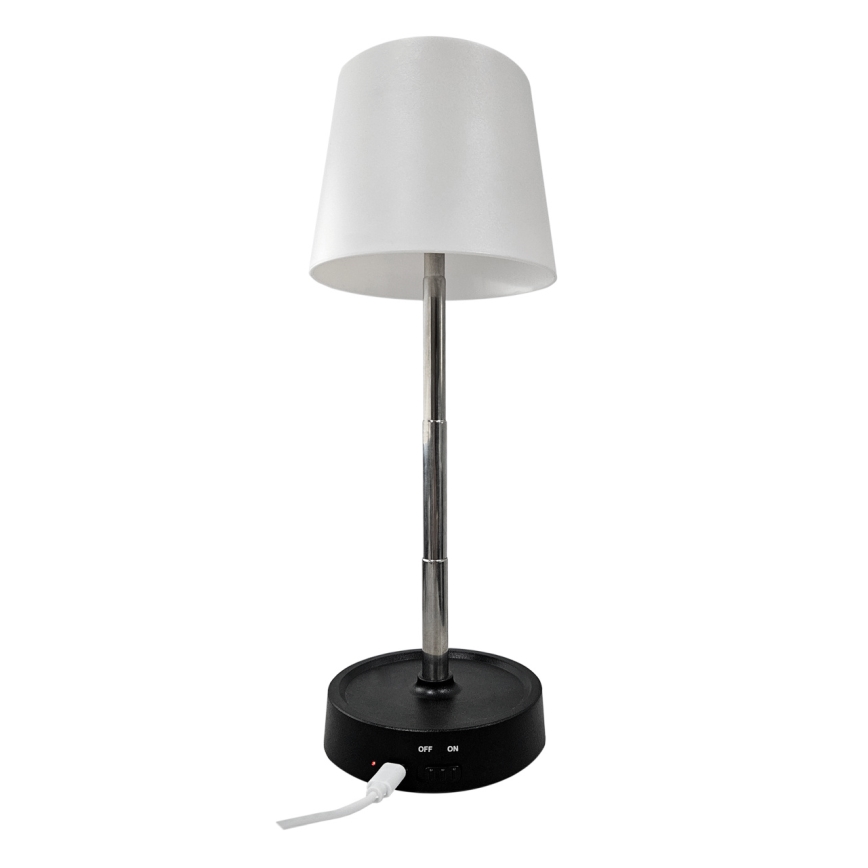 LED Димируема сензорна настолна лампа LED/3W/5V USB 800 mAh бял