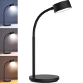 LED Димируема сензорна настолна лампа LED/4,5W/5V 3000/4000/6500K черен