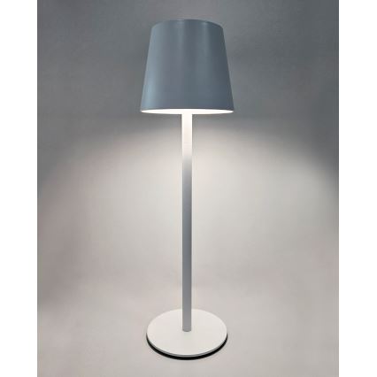 LED Димируема сензорна настолна лампа LED/5W/5V USB 1200 mAh бял