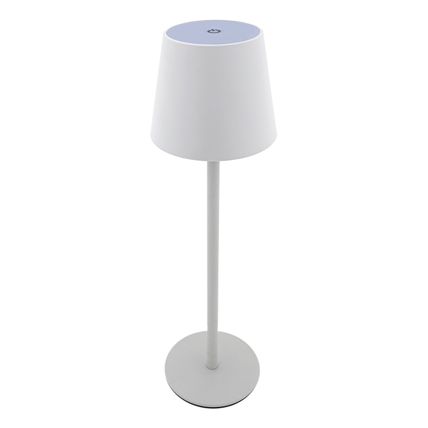LED Димируема сензорна настолна лампа LED/5W/5V USB 1200 mAh бял