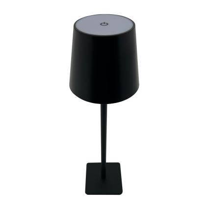 LED Димируема сензорна настолна лампа LED/5W/5V USB 1200 mAh черен