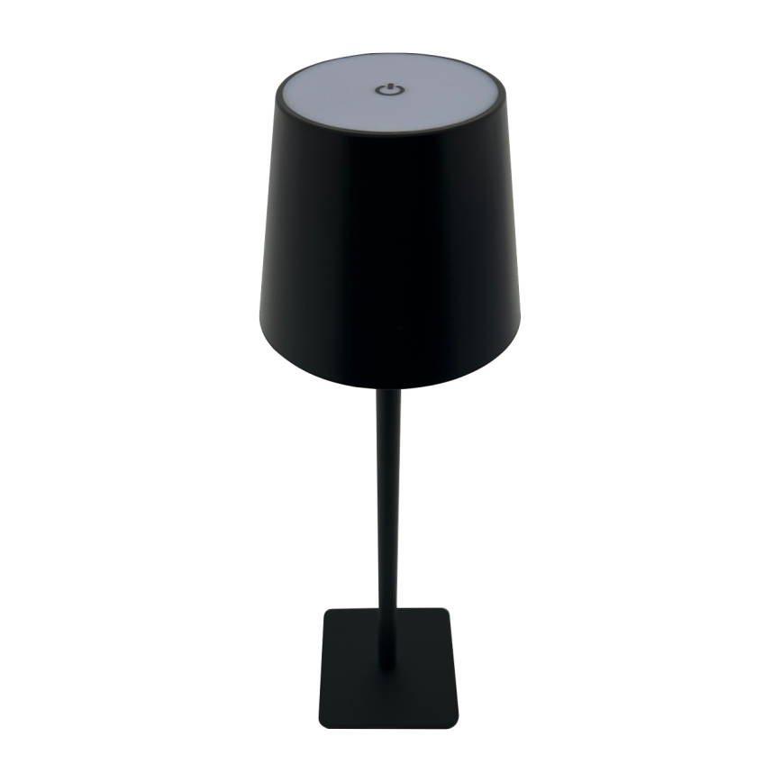LED Димируема сензорна настолна лампа LED/5W/5V USB 1200 mAh черен