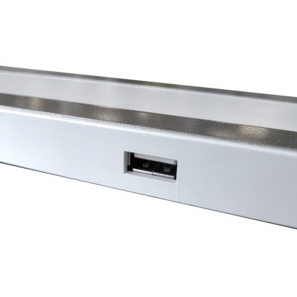 LED Димируема сензорна настолна лампа MADERA LED/7W/230V USB бял