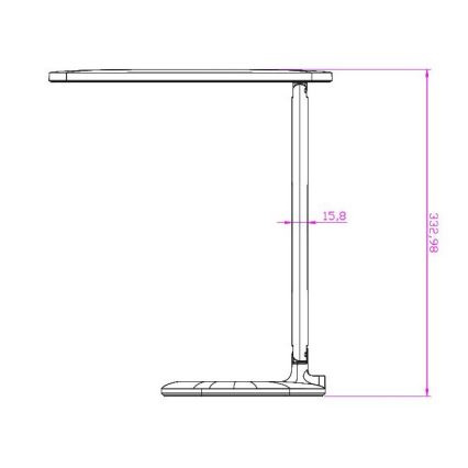 LED Димируема сензорна настолна лампа NAOMI LED/5W/230V 3000-6500K