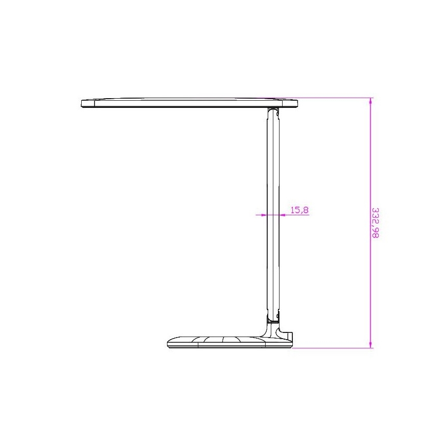 LED Димируема сензорна настолна лампа NAOMI LED/5W/230V 3000-6500K