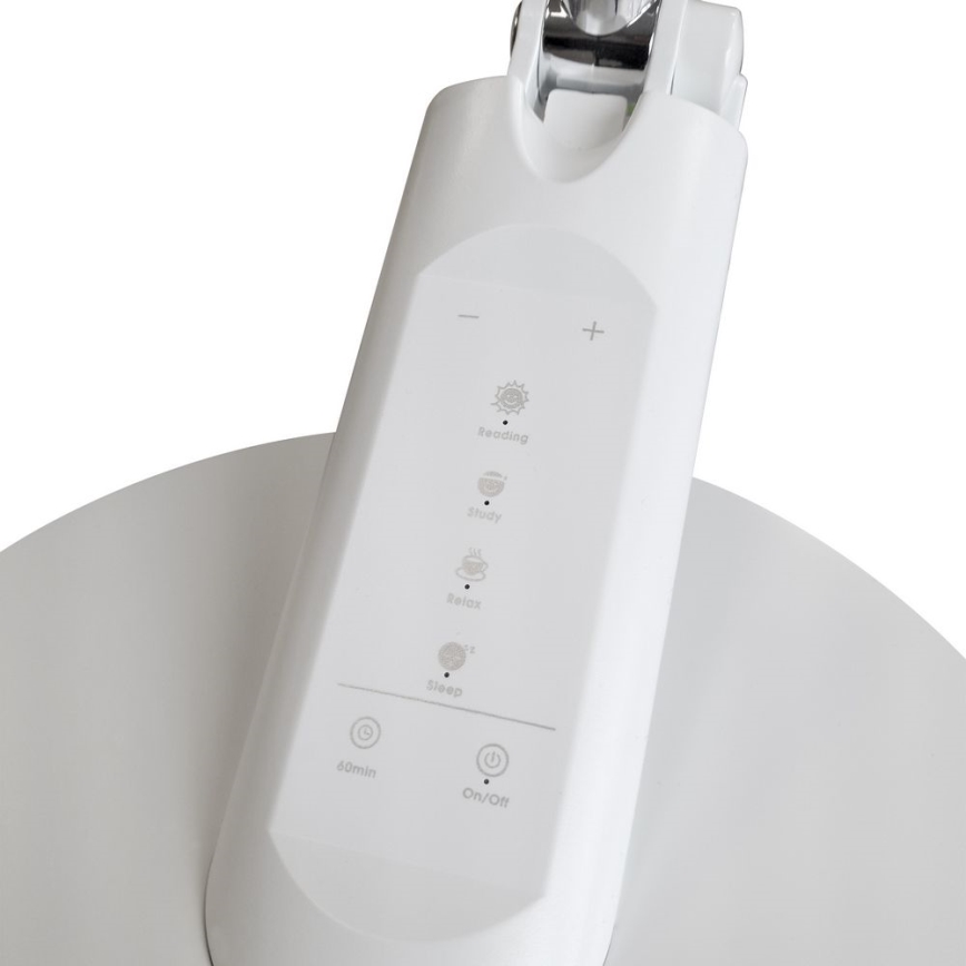 LED Димируема сензорна настолна лампа OPTIMUM LED/7W/230V USB 3000/4000/6000K бял