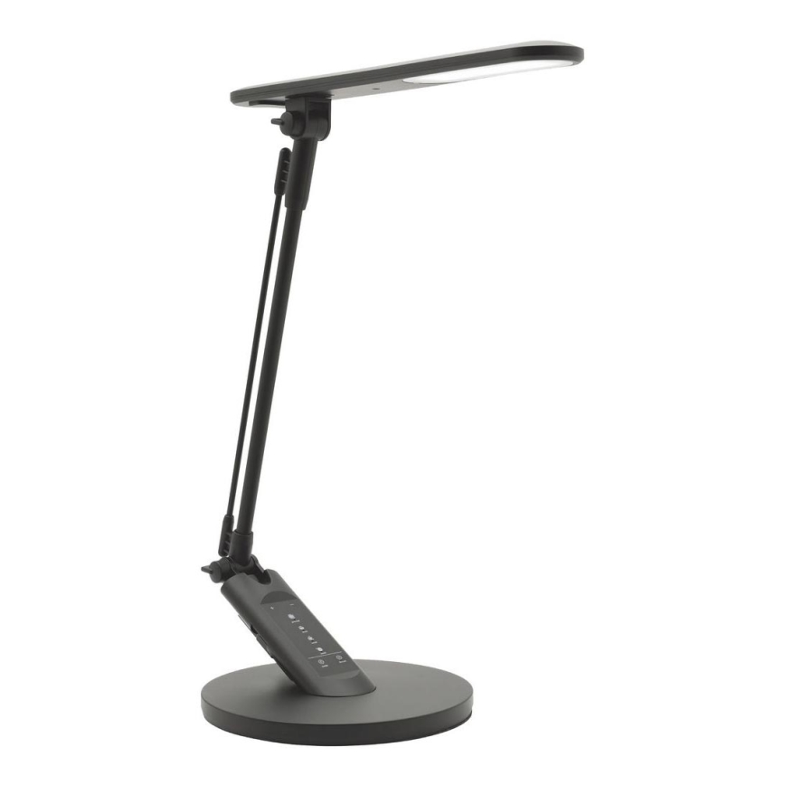 LED Димируема сензорна настолна лампа OPTIMUM LED/7W/230V USB 3000/4000/6000K черен