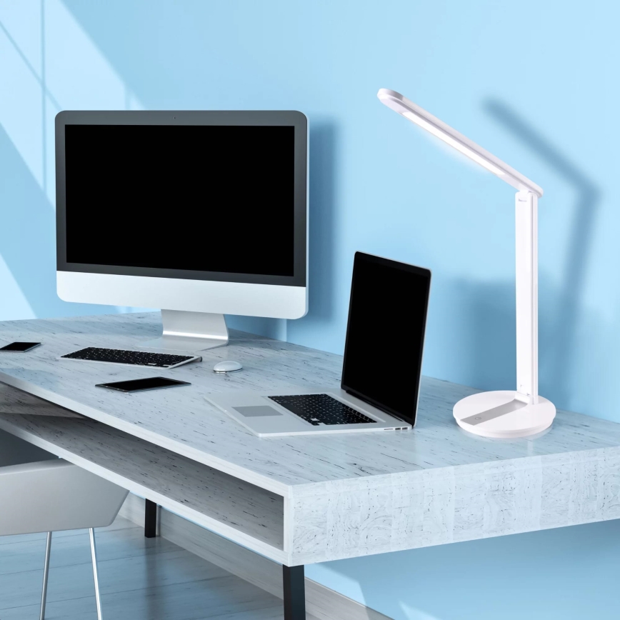 LED Димируема сензорна настолна лампа SERRA LED/8W/230V бяла