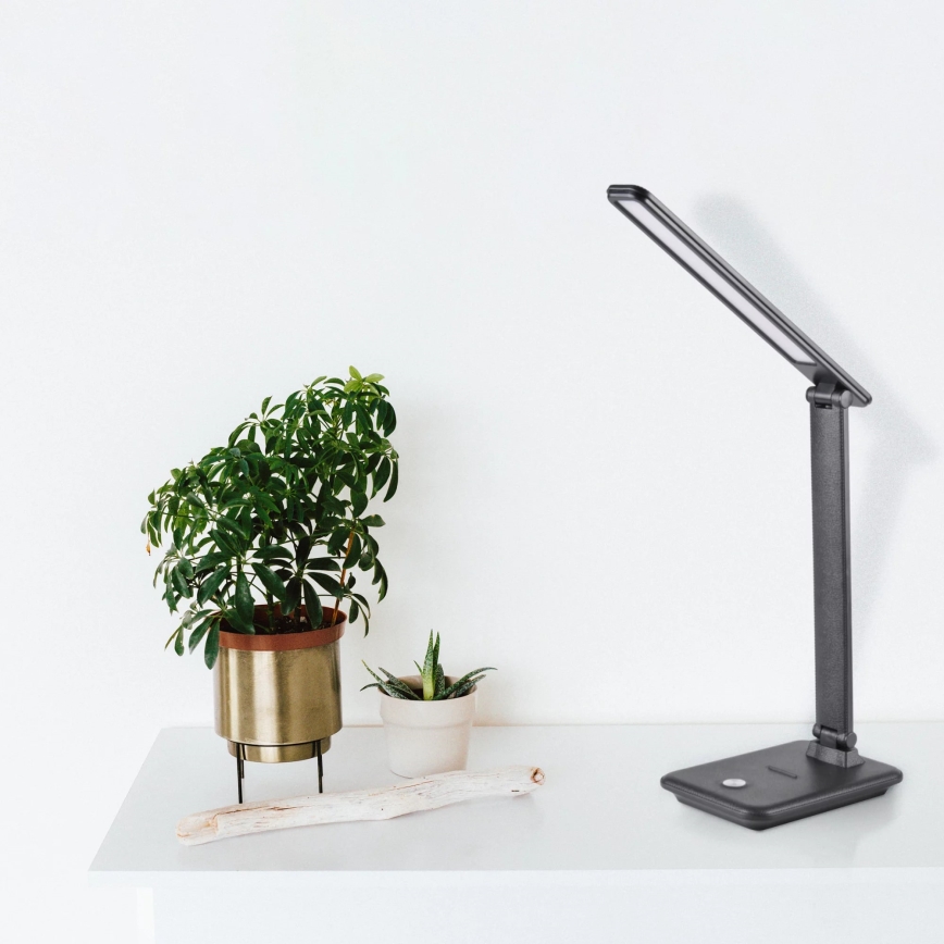 LED Димируема сензорна настолна лампа VINTO LED/8W/230V черен