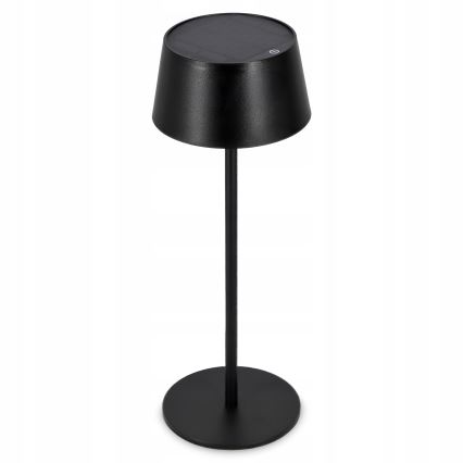 LED димируема соларна лампа с докосване LED/3W/5V USB 1800 mAh IP44 черна