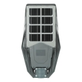 LED Димируема соларна улична лампа със сензор за движение и здрач KERS LED/300W/3,2V 6500K 8000 mAh IP65 сив + дистанционно управление