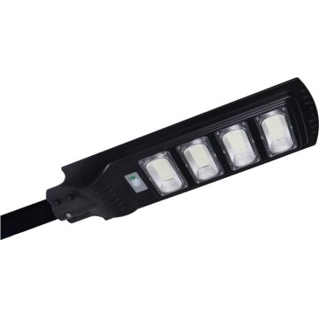 LED димируема соларна улична лампа със сензор URBI LED/11W/3,2V 6500K 15000 mAh IP54 + дистанционно управление