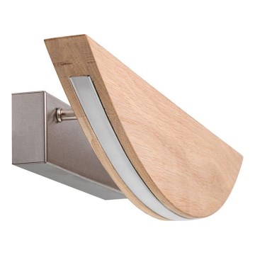 LED димируема стенна лампа DUBAI LED/6,5W/230V дъб